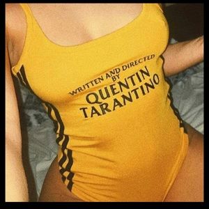 Quentin Tarantino bodysuit xs but tag says S